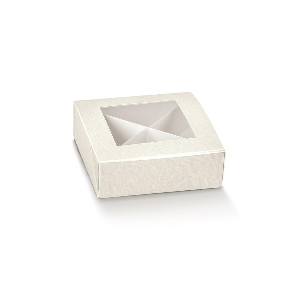 PRATICA CF 120X120X40 SETA BIANCA